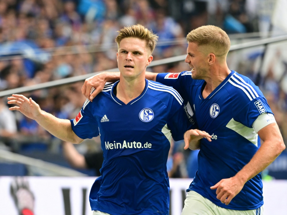 Schalke kann Verluste nur leicht reduzieren (© AFP/SID/INA FASSBENDER)
