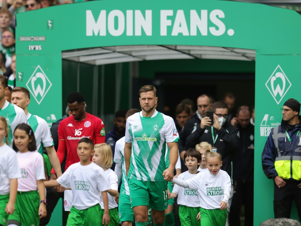 Werder Bremen zieht positive Bilanz (© FIRO/FIRO/SID/)