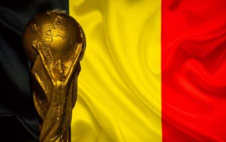 Belgien Flagge Fußball
