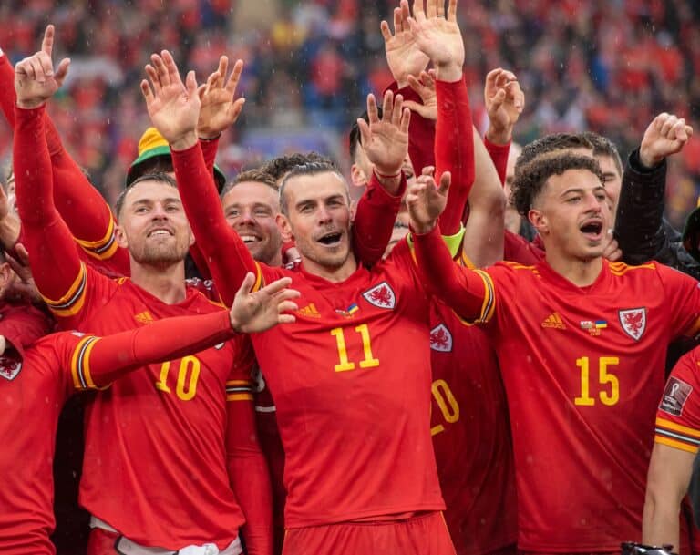 Wales gegen England 0:3 Nationalmannschaft von Wales