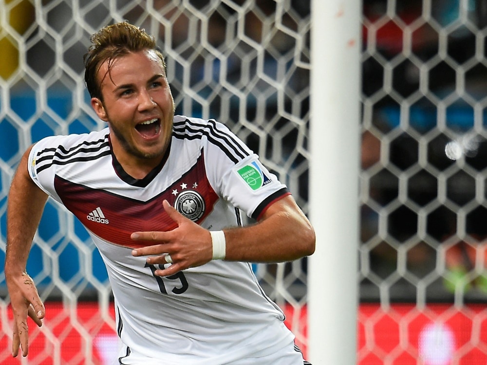 WM-Nominierung von Mario Götze freut deutsche Fans (© AFP/SID/ODD ANDERSEN)