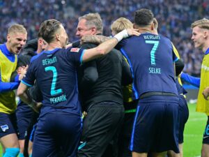 Sieg zum Jahresabschluss: Hertha schlägt Braunschweig