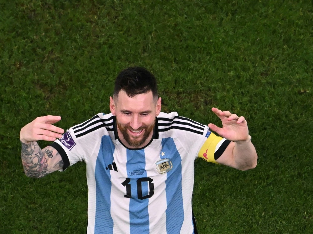 Für Argentinien wäre es der erste WM-Titel seit 1986 (© AFP/SID/KIRILL KUDRYAVTSEV)