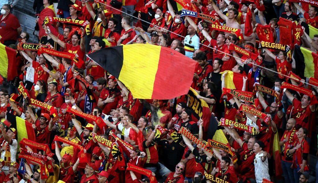Fans von Belgien