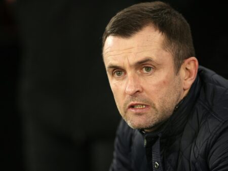 Bild: Nathan Jones ist nicht mehr Cheftrainer der Saints (© AFP/SID/ADRIAN DENNIS)