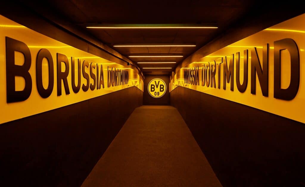 Borussia Dortmund Tunnel