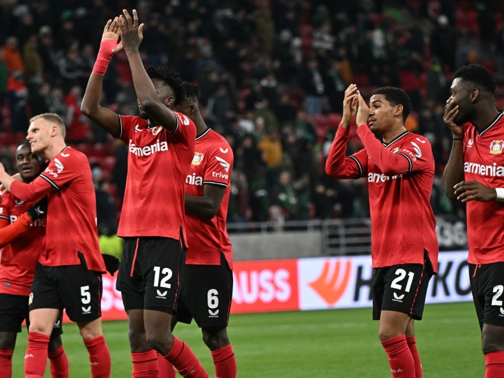 Bild: Leverkusen trifft auf Union Saint-Gilloise (© AFP/SID/ATTILA KISBENEDEK)