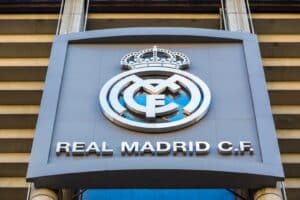 MADRID, SPAIN - Santiago Bernabeu Stadium of Real Madrid