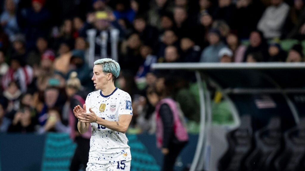 Bild: Ende einer Ära: Rapinoe vor letzten Länderspiel für USA (© IMAGO/Ira L. Black/SID/)