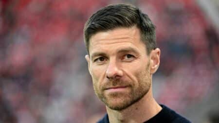 Foto: Ist mit seiner Mannschaft klarer Favorit: Xabi Alonso © AFP/SID/INA FASSBENDER