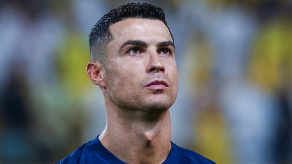 Bild: Immer noch Torhungrig auch mit 38: Cristiano Ronaldo (© AFP/SID/FAYEZ NURELDINE)
