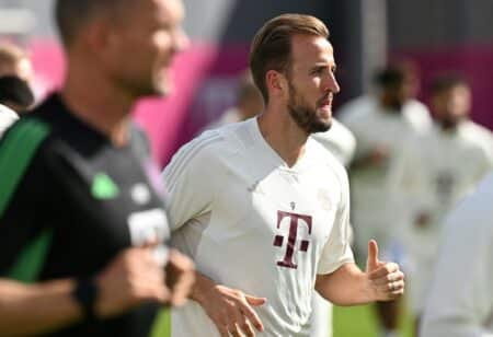 Foto: Bayern München: Kane zeigt sich selbskritisch © AFP/SID/CHRISTOF STACHE