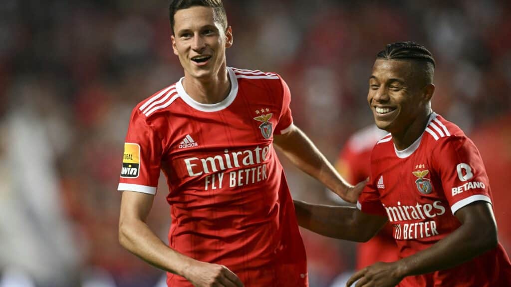 Foto: Draxler spielte zuletzt auf Leihbasis bei Benfica © AFP/SID/PATRICIA DE MELO MOREIRA