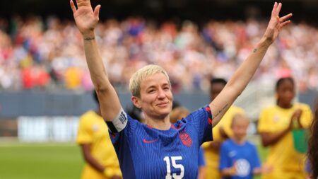 Foto: Abschied mit großem Stolz: Megan Rapinoe