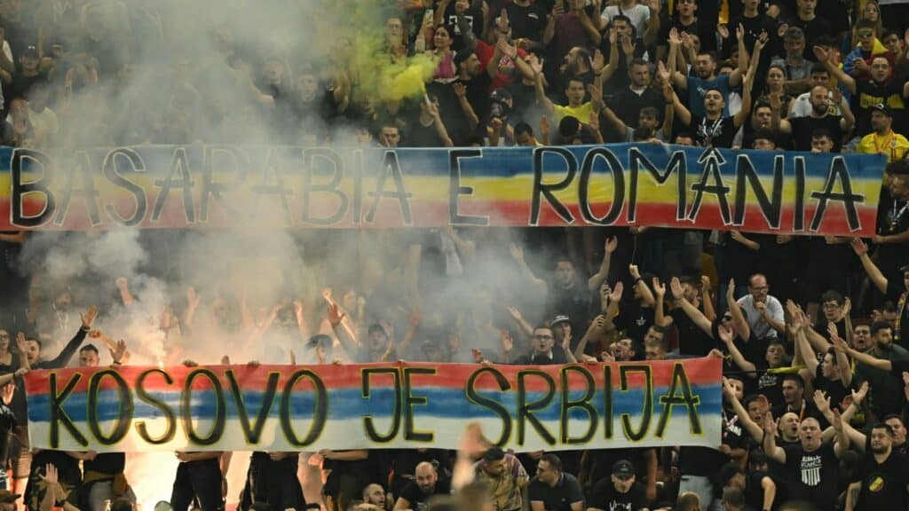 Foto: Rumänien gegen Kosovo