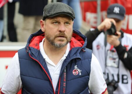 Bild: Baumgart holte in fünf Spielen nur einen Punkt (© FIRO/SID)