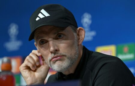 Bild: Tuchel über die frühzeitige Auswechselung von Kimmich (© AFP/SID/CHRISTOF STACHE)