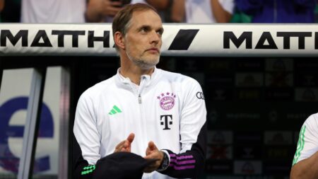 Foto: Bayern-Trainer Thomas Tuchel © FIRO/SID