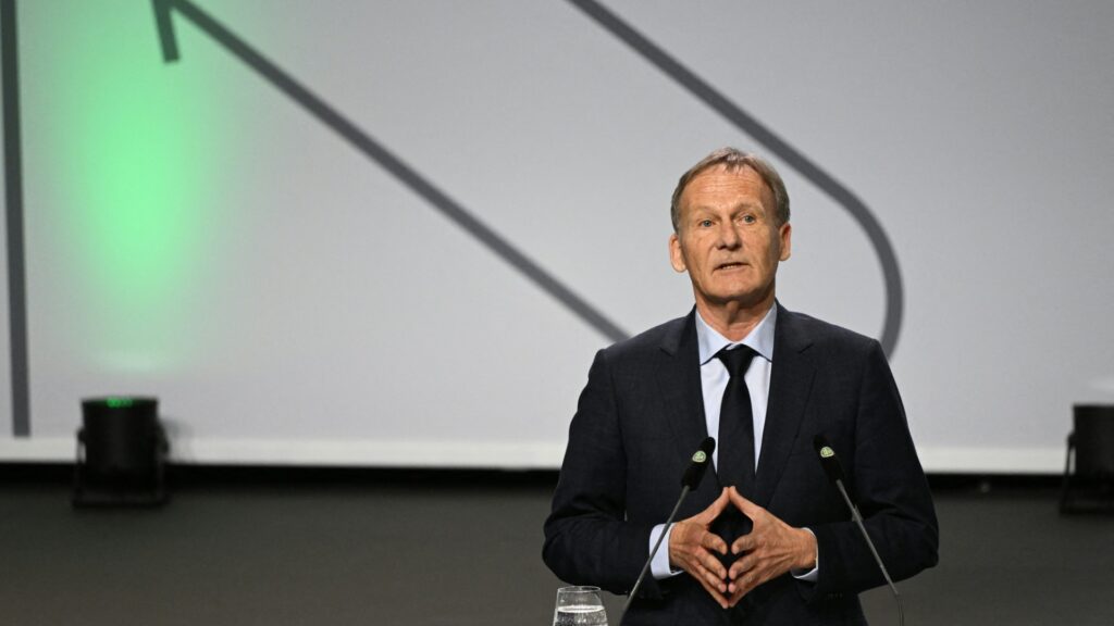 Bild: Watzke plädiert für Leistungsprinzip © AFP/SID/INA FASSBENDER