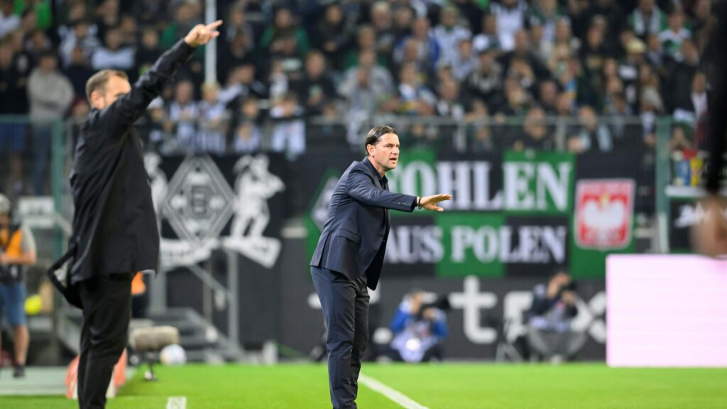 Foto: Bleibt positiv: Fohlen-Coach Gerardo Seoane © IMAGO/Anke Waelischmiller/SID/Sven Simon