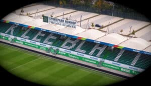 Fußballstadion Greuther Fürth. Bild: uslatar / Shutterstock.com