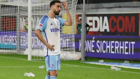 Foto: Bild: Kenan Karaman träumt von blauweißer Bundesliga-Rückkehr © FIRO/SID