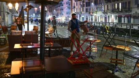 Bild: Der Vorfall soll sich im Navigli-Viertel ereignet haben (© AFP/SID/MIGUEL MEDINA)