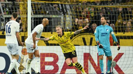 Bild: Sieg gegen Hoffenheim: BVB steht im Pokal-Achtelfinale (© AFP/SID/INA FASSBENDER)