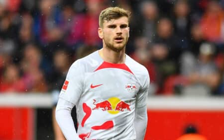 Timo Werner von RB Leipzig - Bild: Vitalii Vitleo / Shutterstock.com