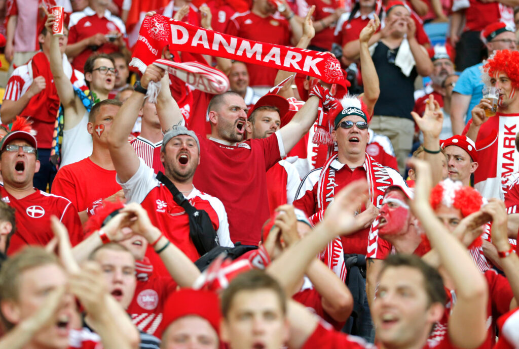 Dänemark Fans