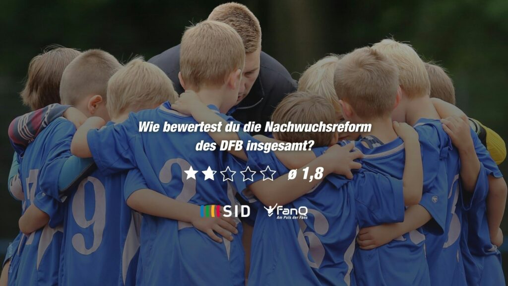 Die DFB-Nachwuchsreform findet bei Fans wenig Anklang (© SID/SID)
