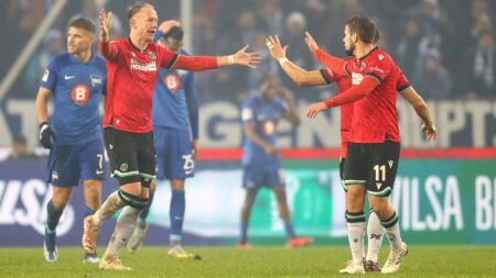 Hannover 96 spielt gegen Hertha 2:2. Bild: © IMAGO/Jan Huebner/SID/IMAGO/Jan Huebner