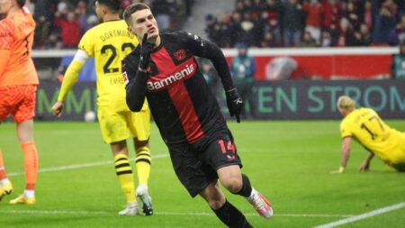 Patrik Schick - Bayer Leverkusen © FIRO/SID