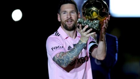Bild: Auch mit Inter Miami ist Messi erfolgreich (© AFP/GETTY IMAGES/SID/Megan Briggs)