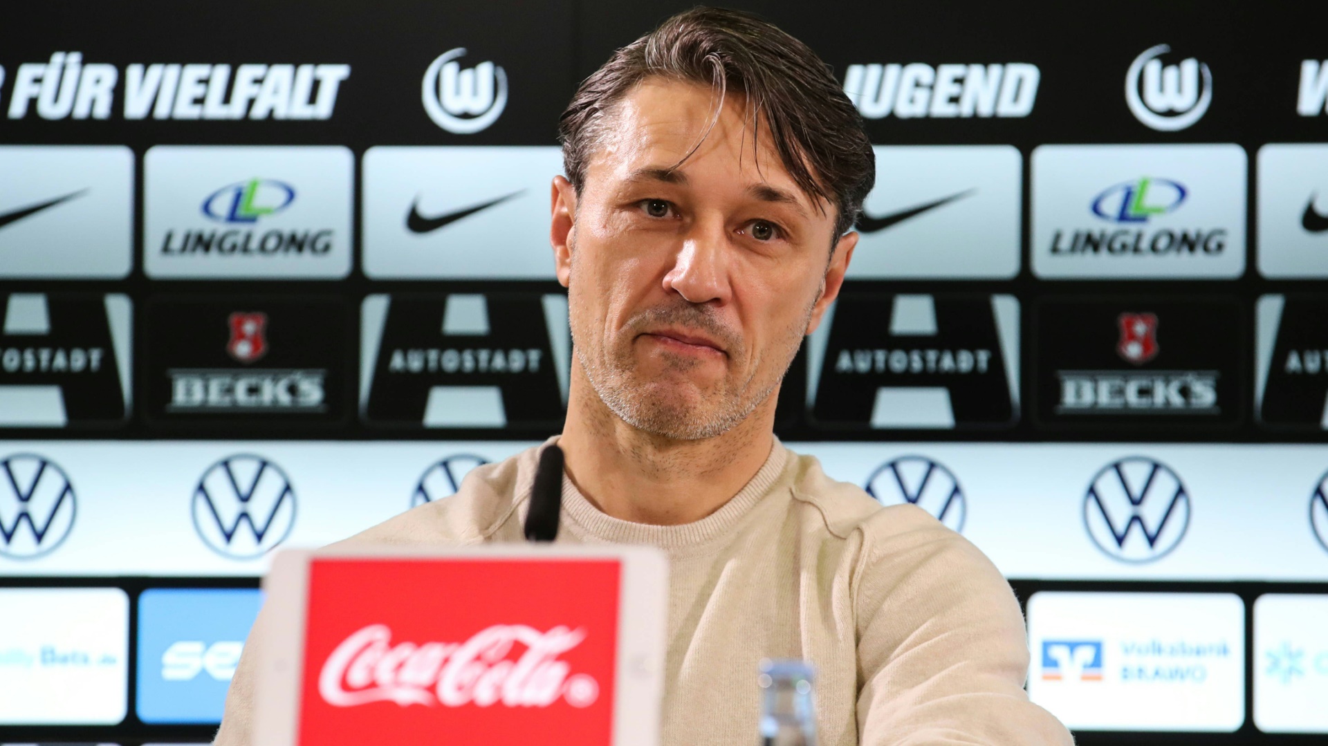 WolfsburgTrainer Kovac gegen Bayern „Wir wollen alles geben.“
