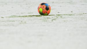 Bild: In München kann aktuell nicht gespielt werden (© AFP/POOL/SID/CHRISTOF STACHE)