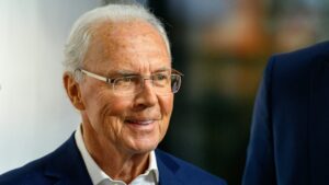 Bild: Beckenbauer-Doku demnächst in der ARD (© AFP/SID/SASCHA SCHUERMANN)