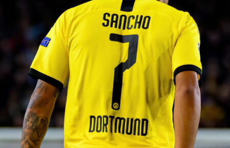 Jadon Sancho bei Borussia Dortmund. Archivbild: Christian Bertrand / Shutterstock.com