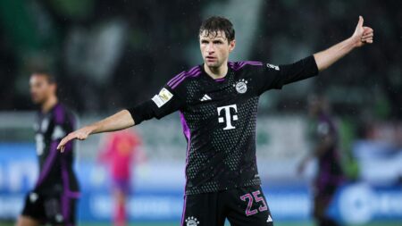 Bild: Müller sieht Reifeprozess der Bayern (© AFP/SID/RONNY HARTMANN)