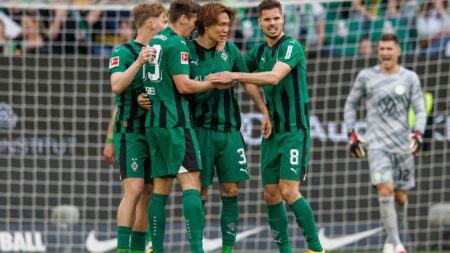 Gladbach gewinnt in Wolfsburg