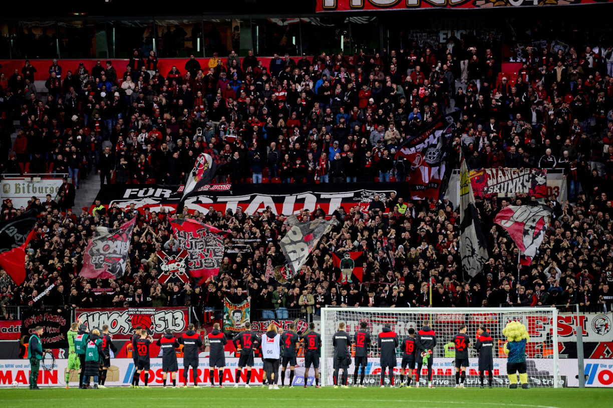Fans von Bayer 04 Leverkusen