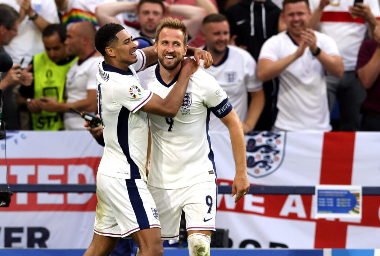 England - Bellingham und Harry Kane
