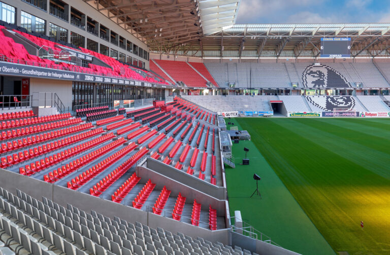 SC Freiburg gegen SV Darmstadt 2:0 – Achtelfinale im DFB-Pokal SC Freiburg Stadion