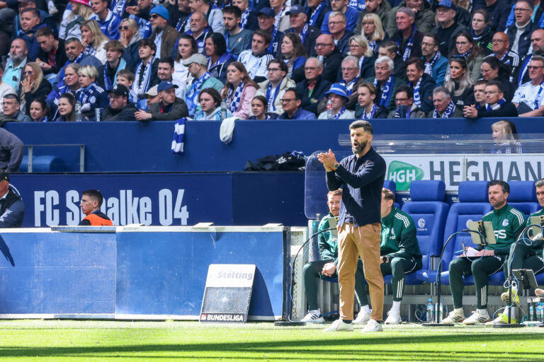 Schalke 04: Edin Džeko soll künftig deutlich mehr verdienen FC Schalke-Trainer Miron Muslic